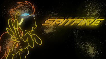 Friendship is magic spitfire (mlp character) wonderbolts wallpaper