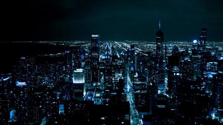 Night lights cities wallpaper