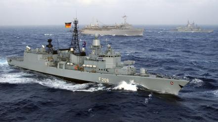 Sea battle nato vessel warships marine bundesmarine wallpaper