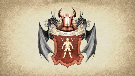Song ice and fire sigil house bolton wallpaper