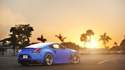 Sunset blue nissan 370z wallpaper