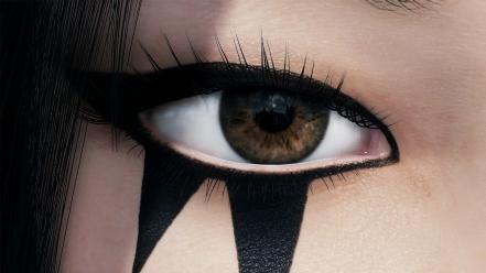 Tattoos video games eyes mirrors edge 2 wallpaper