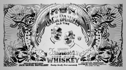 Tennessee liquor whisky jack daniels bourbon label wallpaper