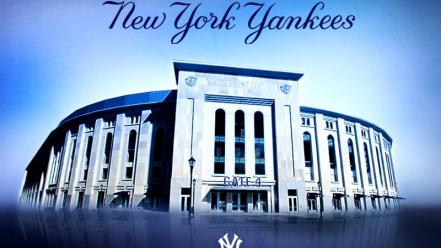 Baseball mlb new york yankees stadium wallpaper