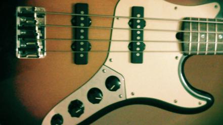 Bass guitars filter instruments wallpaper