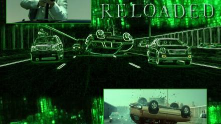 Matrix reloaded wallpaper