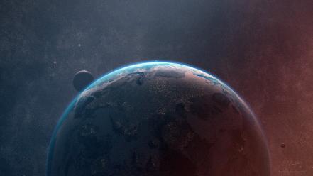 Planets earth simplicity wallpaper