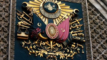 Turkey ottoman coat of arms turkish empire wallpaper