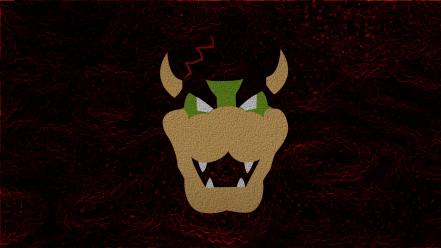 Video games red super mario bowser brothers game wallpaper