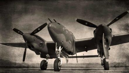 Aircraft p38 lightning wallpaper
