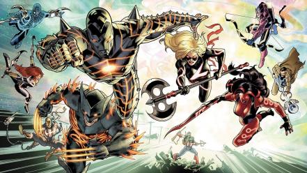 America superheroes marvel comics hawkeye fear itself wallpaper