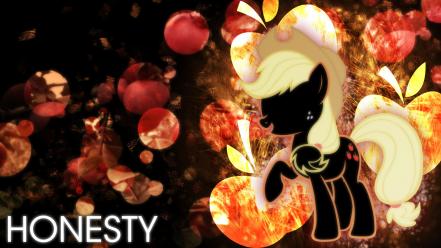 Applejack cutie mark pony: friendship is equestria wallpaper