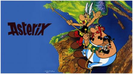 Comics drawings obelix asterix and wallpaper