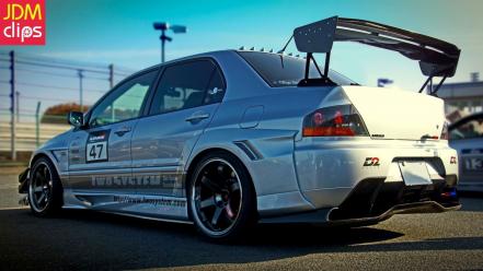 Mitsubishi lancer evolution jdm japanese domestic market viii wallpaper