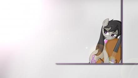 Octavia cutie mark pony: friendship is equestria wallpaper