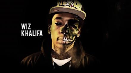 Skulls celebrity wiz khalifa demon wallpaper