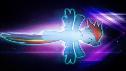 Space cutie mark pony: friendship is equestria wallpaper