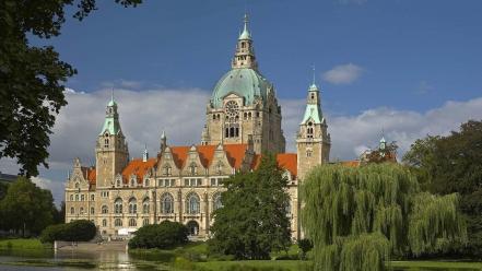 Trees germany buildings city hall bing wallpaper