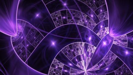 Abstract fractals purple fractal wallpaper
