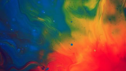 Abstract paintings multicolor artwork wallpaper