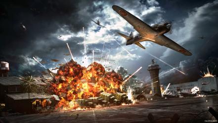 Aircraft war battles wallpaper