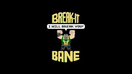 Batman bane wreck it ralph break wallpaper