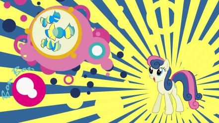 Bon my little pony: friendship is magic wallpaper