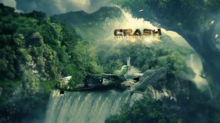 Crash apocalyptic photo manipulation photomanipulation apocalypse airplane wallpaper