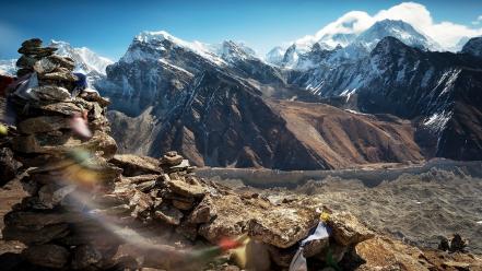 Mountains nature tibet wallpaper