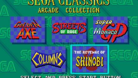 Retro games streets of rage columns sega wallpaper