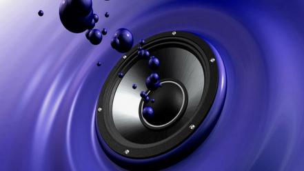 Speakers digital art speaker wallpaper