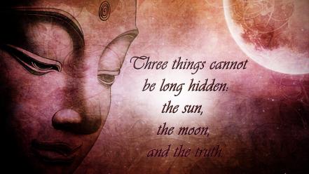 Sun moon quotes truth wallpaper