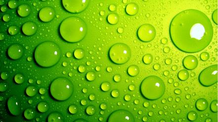Green Bubbles wallpaper