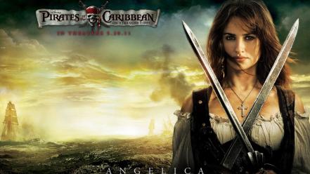 Penelope Cruz In Pirates Of The Caribbean 4 wallpaper