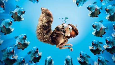 Scrat In Ice Age Hd wallpaper