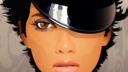 Vector halle berry wallpaper