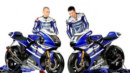 Yamaha moto gp jorge lorenzo ben spies wallpaper