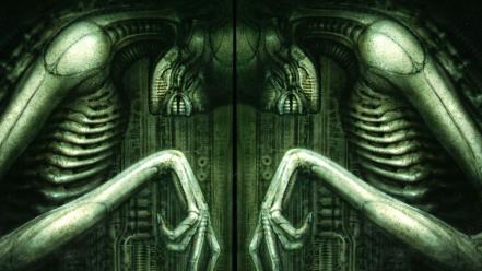 Alien h.r. giger hr xenomorph artwork wallpaper
