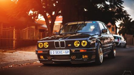 Bbs bmw e30 m3 black wallpaper