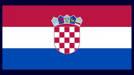 Croatia hrvatska flags nations wallpaper