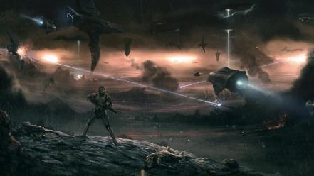 Halo concept art science fiction 4 wallpaper