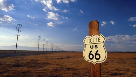 Landscapes route 66 wallpaper