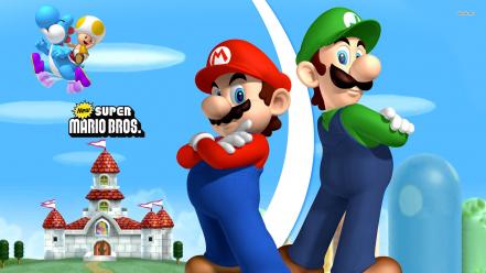 Mario and luigi wallpaper