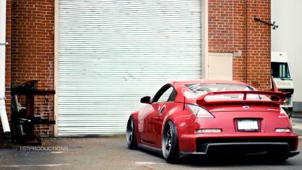 Nismo nissan fairlady z33 350z red tuning wallpaper
