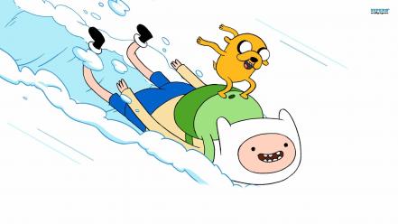 Adventure time finn and jake wallpaper