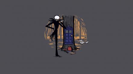 Artwork doctor who crossovers slender man slenderman wallpaper