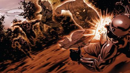 Comics marvel new avengers black panther wallpaper