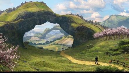 Concept art oz: the great and powerful wallpaper