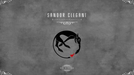 Game of thrones sandor clegane wallpaper