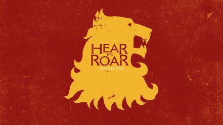 Game of thrones tv series house lannister wallpaper